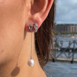 CoCo perle øreringe