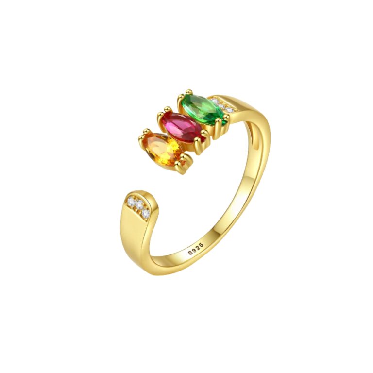 Open color ring