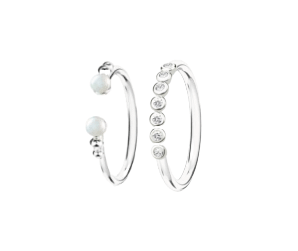 Sensation open pearl ring RH