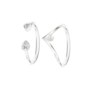 Victory Teardrop Pearl Ring