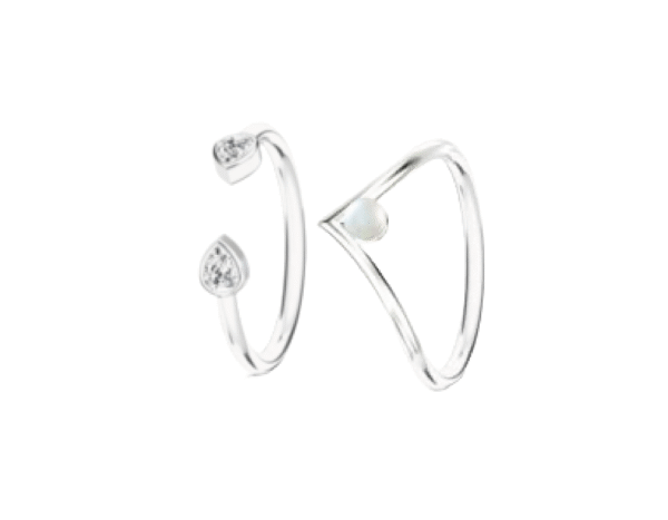 Victory Teardrop Pearl Ring