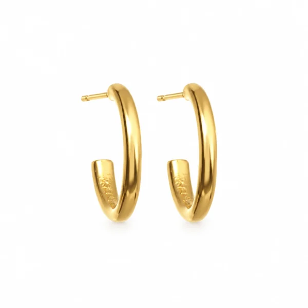 Hoop S ørestik blank GP