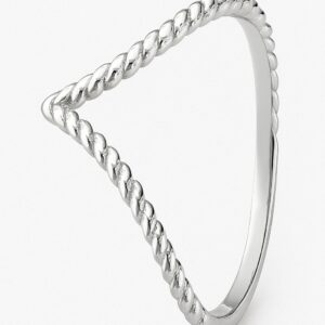 Twisted Victory ring RH – kombinationsring i rhodineret sølv fra Spinning Jewelry