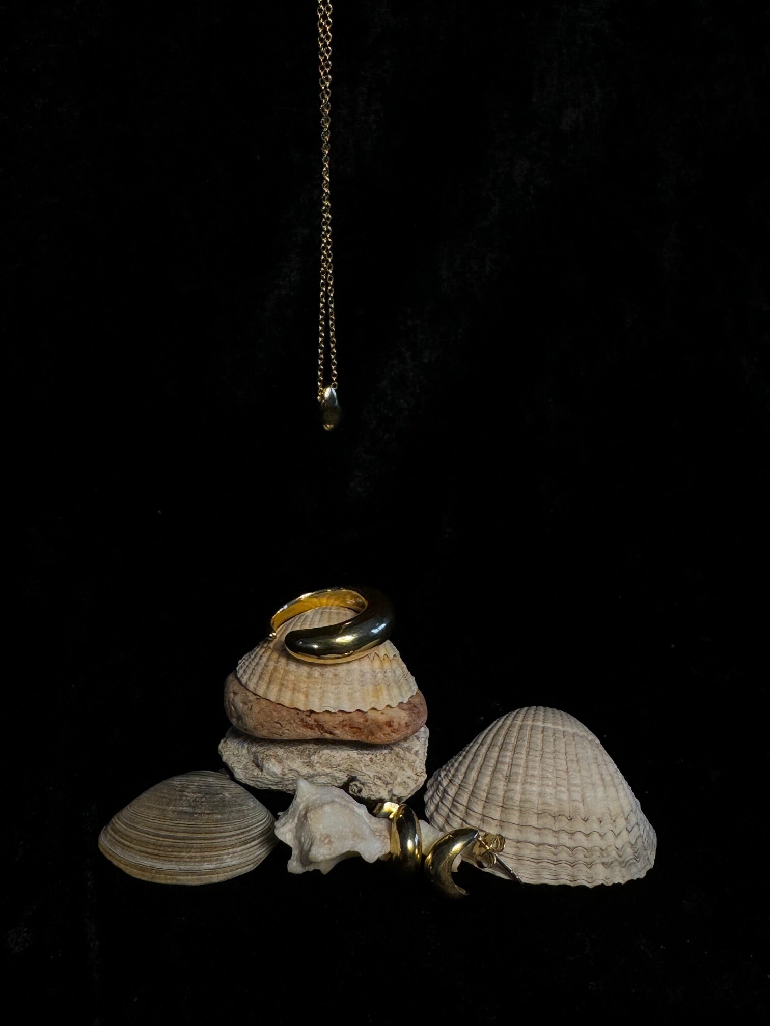 Silver Dew ring 4 Silver Dew kollektionen modelfoto