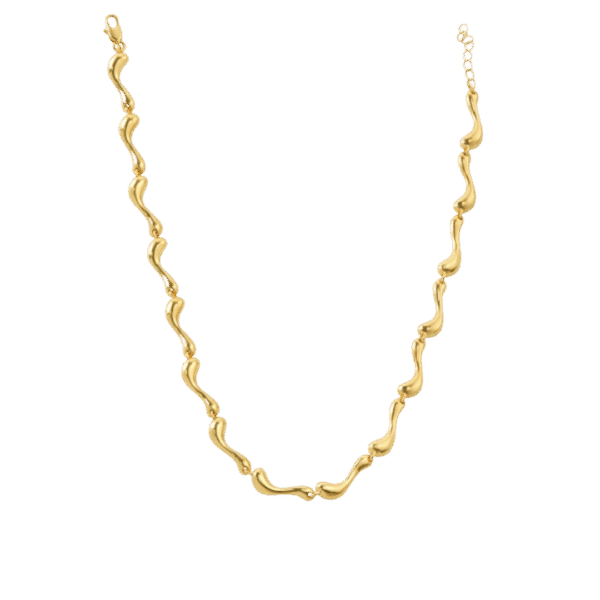 Flow Necklace GP en del af Nature-kollektionen fra Spinning Jewelry