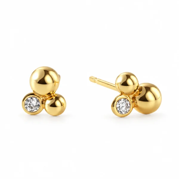 Celeste stud earrings